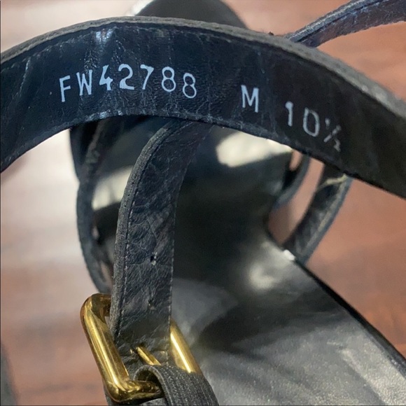 Stuart Weitzman Timber Platform Sandals Size 10.5 - Picture 8 of 9